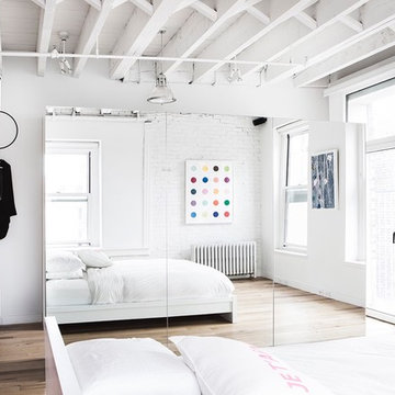 Flooring/decor idea for a modern loft apartment!