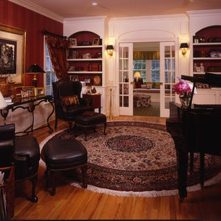 Photo of a traditional home cinema in Newark.