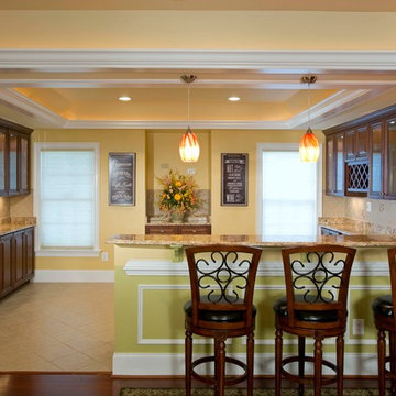Movie Theatre Highlights Full Basement Remodel