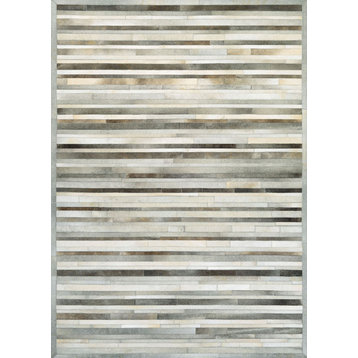 Couristan Chalet Plank Gray-Ivory Rug 9'6"x13'