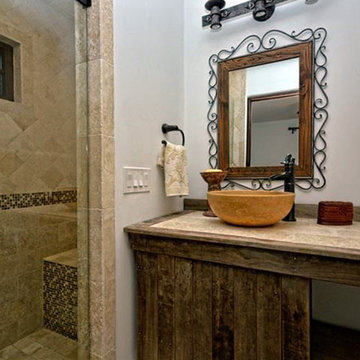 Rustic Hand Troweled Plaster Finish