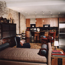 studio apartments dining/living transitional