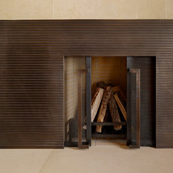 Pacific Avenue Residence - San Francisco, CA - Indoor Fireplaces