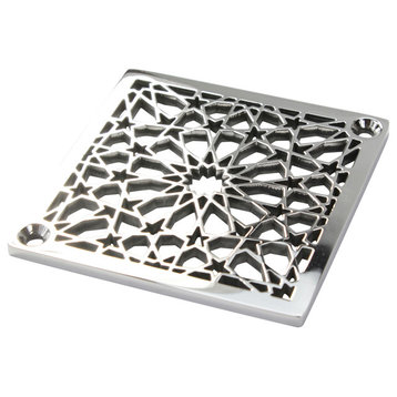 Shower Drain Replacement Cover For Schluter-Kerdi, Architecture Moresque No. 2,