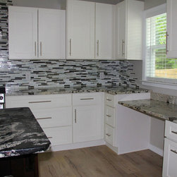 Colorado White Shaker Kitchen Cabinets - 10 Foot Run - Kitchen Cabinetry