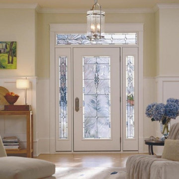 White Entry Door