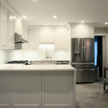 Modern White Kitchen