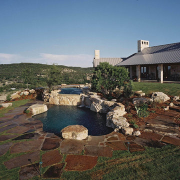 Boerne Multi-Level Pool/Spa/Landscape
