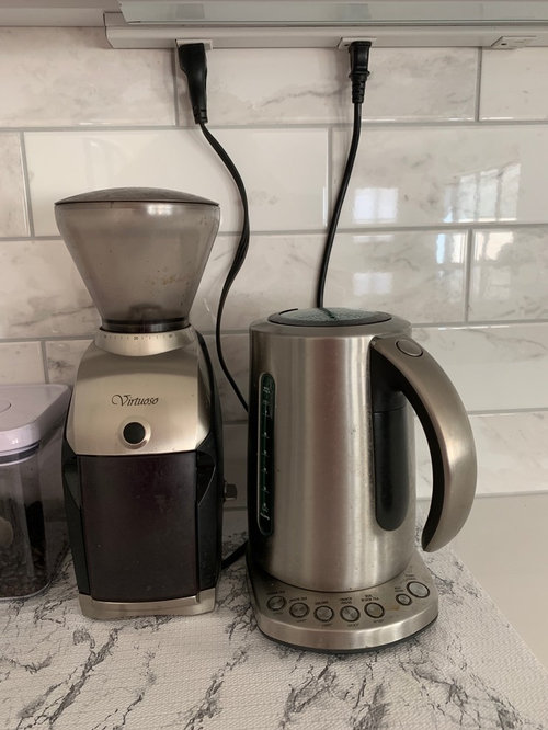 How to hide kitchen cords