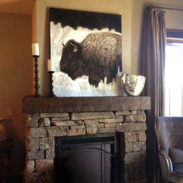 48" Bison Commission for Yellowstone Club Home