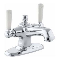 Kohler - Bancroft Monoblock Bathroom Sink Faucet, Polished Chrome - Bathroom Sink Faucets