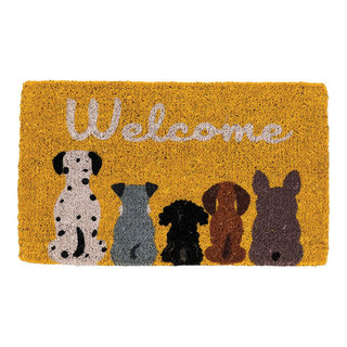 DII Rusty Orange Welcome Doormat