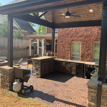 Nashville Outdoor Kitchen & Pavilion
