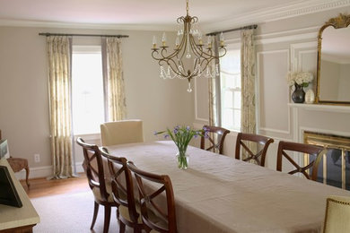 Elegant dining room photo in Philadelphia