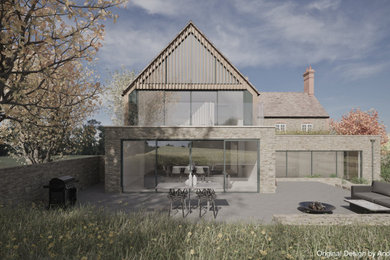 Photo of a house exterior in Oxfordshire.