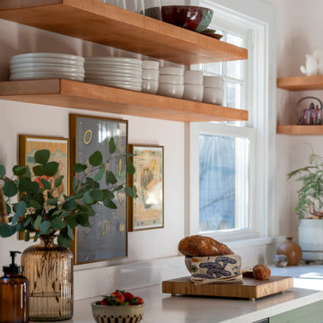 Portland Sage & Terracotta Kitchen
