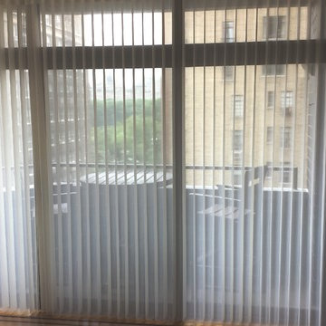 Hunter Douglas Luminette Shades Manhattan ,NYC
