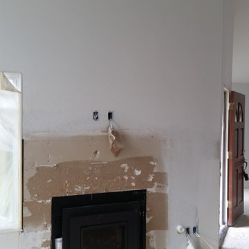 Fireplace makeover