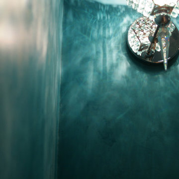 Powder Rooms - IDEAS for Polished Veneziano Lime Plaster
