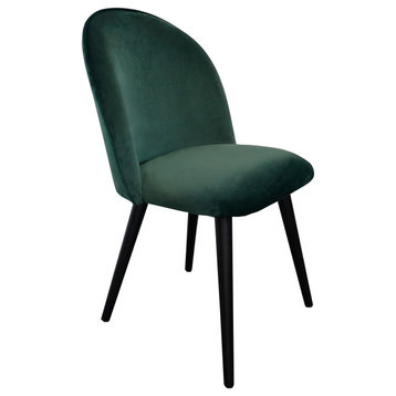 Clarissa Dining Chair Green, Set of 2
