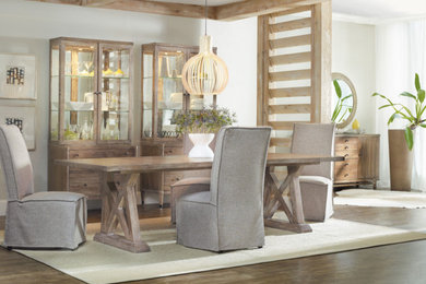 Example of a dining room design in Atlanta