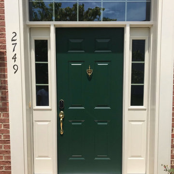 Provia Legacy Steel French Doors with Sidelights