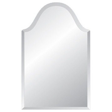 Bristol Frameless Mirror with Polished Beveled Edges, 20"x32"