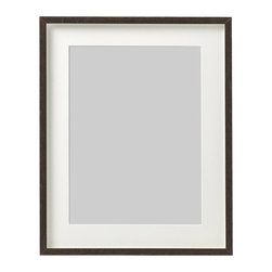HOVSTA Cadre brun fonc&eacute; 40x50 cm - Picture Frames