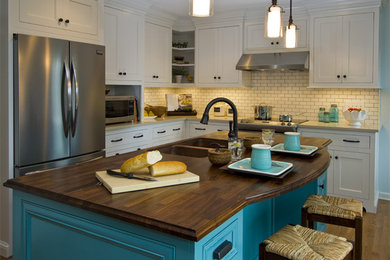 Elegant kitchen photo in Other