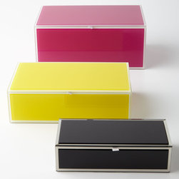 Swing Design Mia Glass Storage Box & Jewelry Box - Jewelry Boxes And Organizers