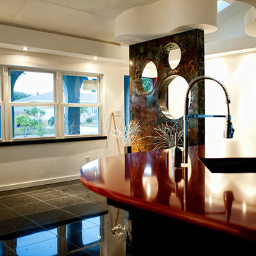 Modern/Industrial Kitchen and Bath