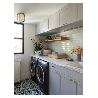 Modern Deco Hacienda - Transitional - Laundry Room - San Francisco - by ...