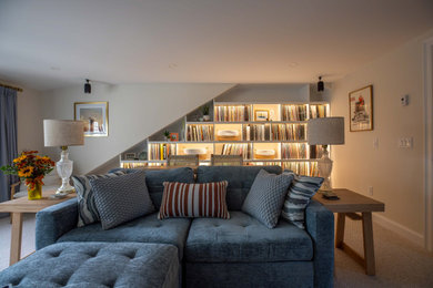 Example of an arts and crafts home design design in Providence
