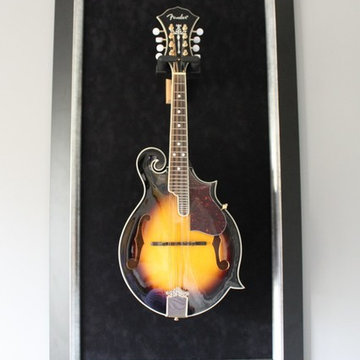 Lexington, KY Music Room Custom Instrument Display