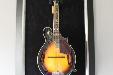 Lexington, KY Music Room Custom Instrument Display