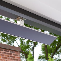 Black Platinum Electric Outdoor Heater - Patio Heaters