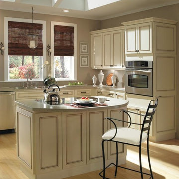 Homecrest Ivory Kitchen Cabinets