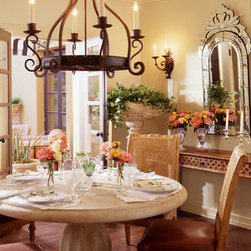 Custom Encanto Dining Room Fixture - Chandeliers