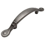 Cosmas - Cabinet Pull, 3" Hole Centers, Weathered Nickel, Set of 10 - Price is for 10 pulls