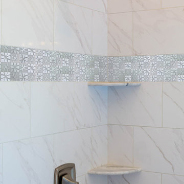 Hand-Carved Marble Border- Daisy