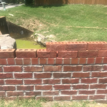 Brick Entrance Reconstruction