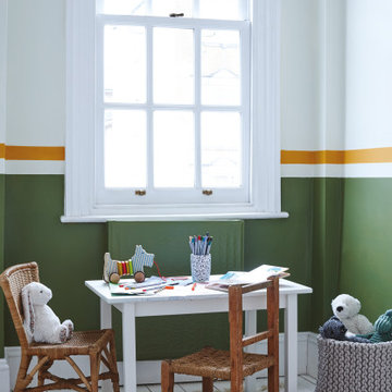 Farrow & Ball - Spielecke im Kinderzimmer