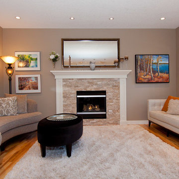 Contemporary Kitchen & Main Floor Renovation