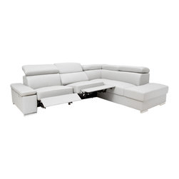Elysee Double Recliner Sectional - Sectional Sofas