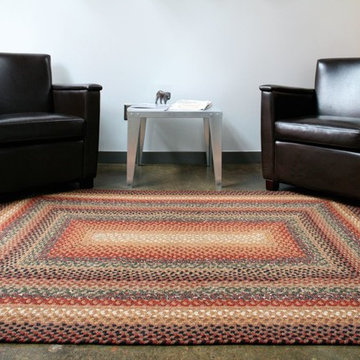 Homespice Peppercorn Cotton Braided Rugs