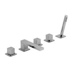 Fantini F165U Mint Five-Hole Roman Tub Set - Products