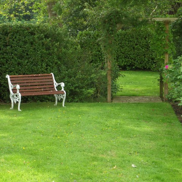 Traditional country garden