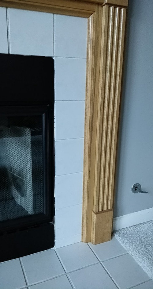 Re Tile Around Fireplace