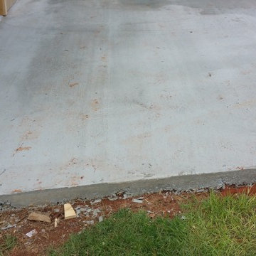 Block retaining wall/Concrete slab/additional driveway