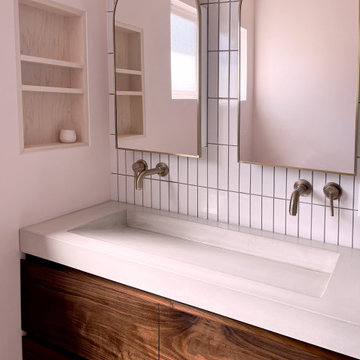Concrete Trough Sink - Newport Beach, CA